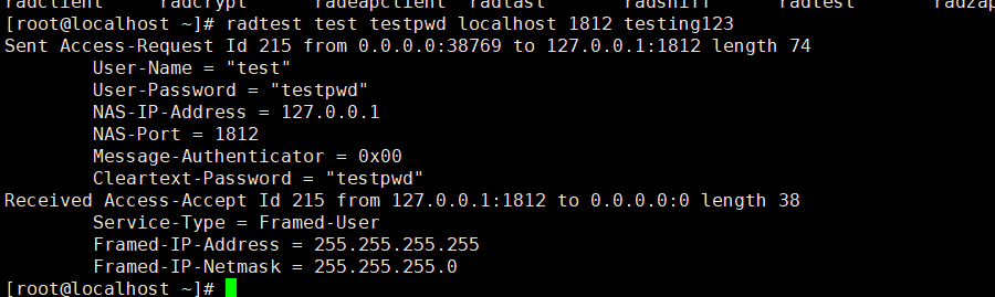 CentOS搭建radius服务器用于wifi的wap2认证_javascript_10