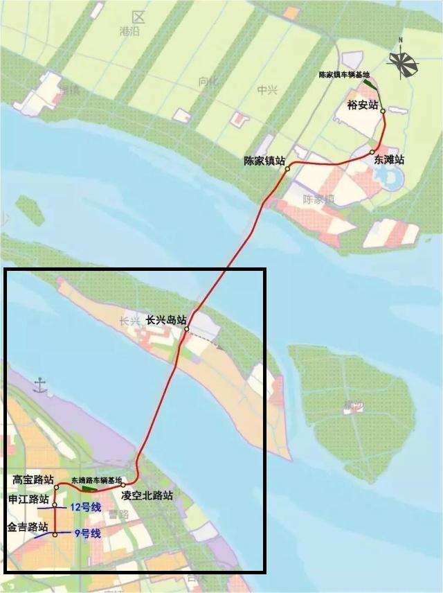 先通一段也好,到长兴岛也算崇明