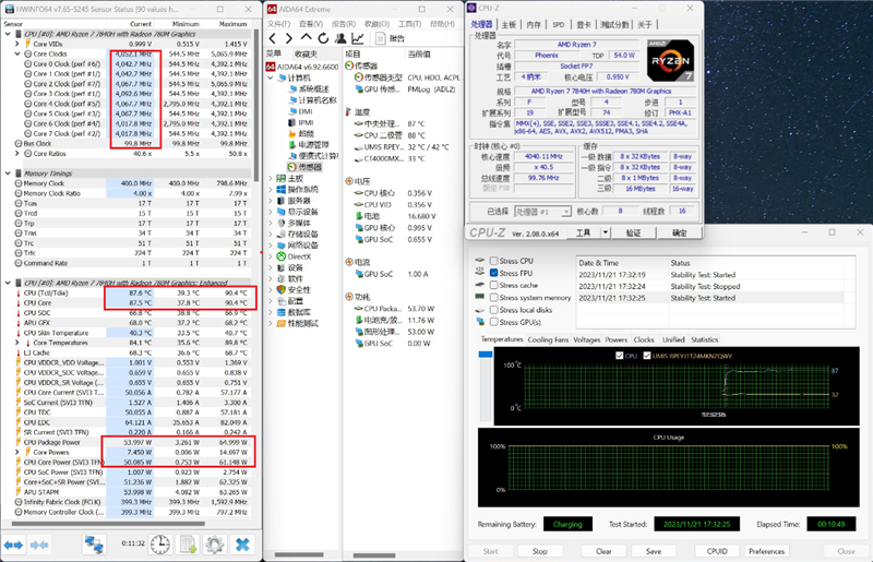 i5-13500H VS. 锐龙7 7840H对比测试：酷睿AI画图3倍于对手、续航更强