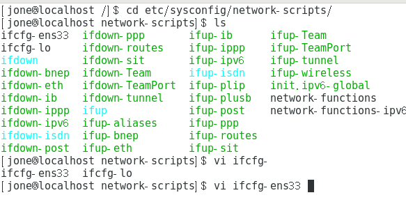 网卡配置所在路径