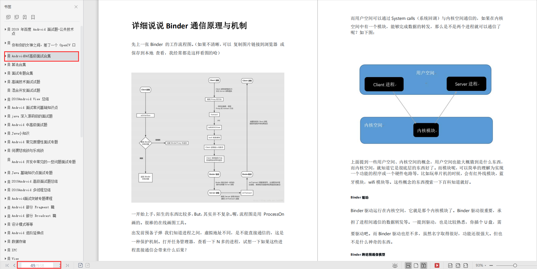 android开发揭秘！全靠这份Android知识点PDF大全，附答案[通俗易懂]