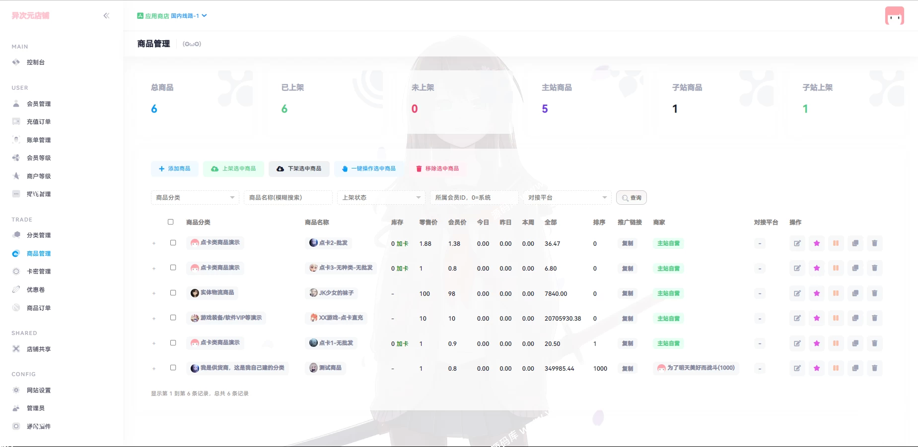 图片[1]-异次元发卡源码系统/荔枝发卡V3.0二次元风格发卡网全开源源码-源码库