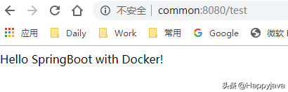 Docker+SpringBoot快速构建和部署应用