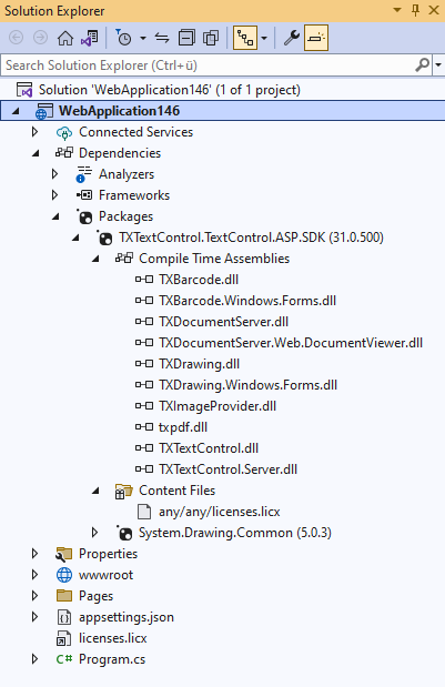 文本控件 ASP.NET NuGet