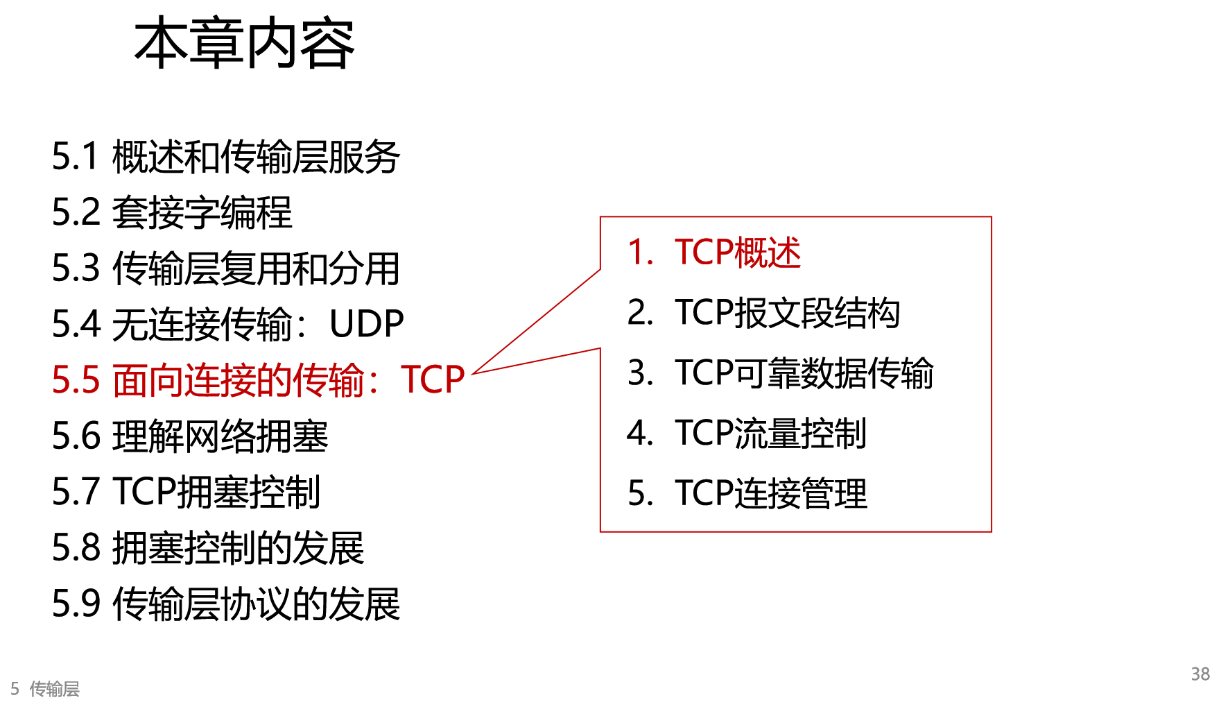 計網傳輸層知識點總結