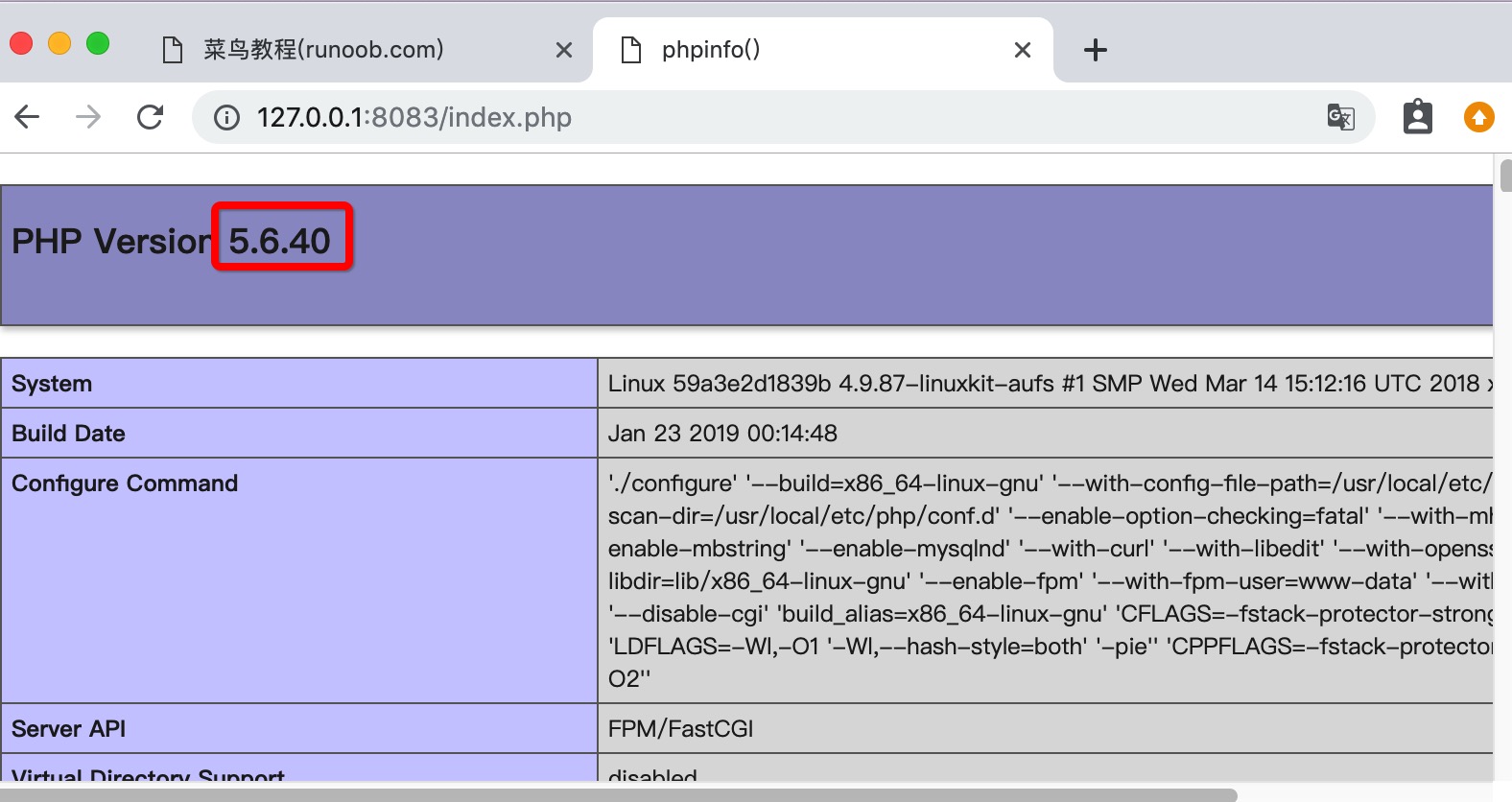 Docker系列六：Nginx + PHP 部署