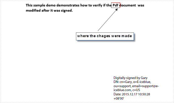 如何使用 C# 检测签名的 PDF 是否被修改