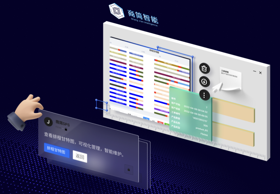 图2 排程甘特图