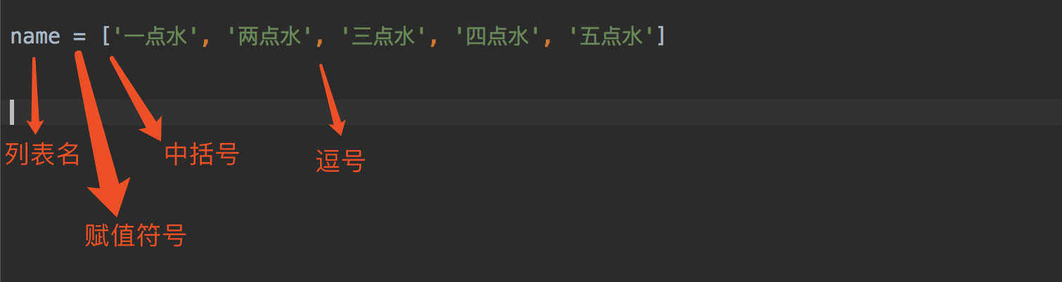 Python中的List