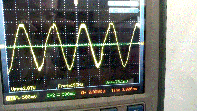 有时候用侧示波器测信号号时,触发电平即使调节到信号中间位置,波形