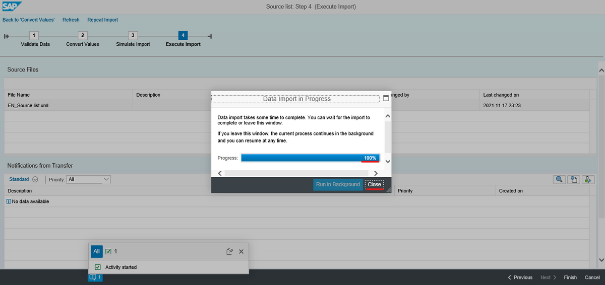 SAP S4HANA 实战LTMC - 打响了第一炮