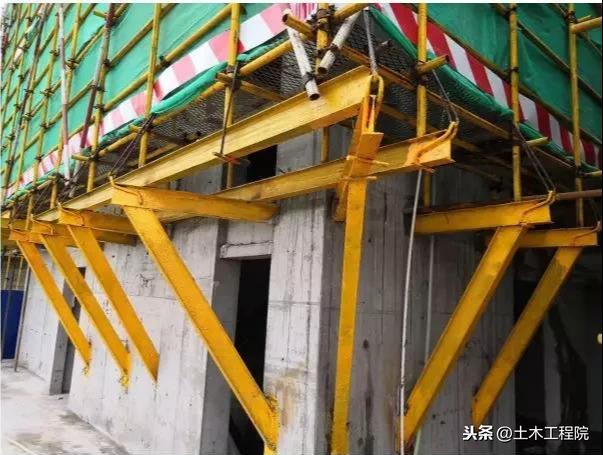 外架小横杆外露长度规范要求全套脚手架三维图解构造图及管理要求