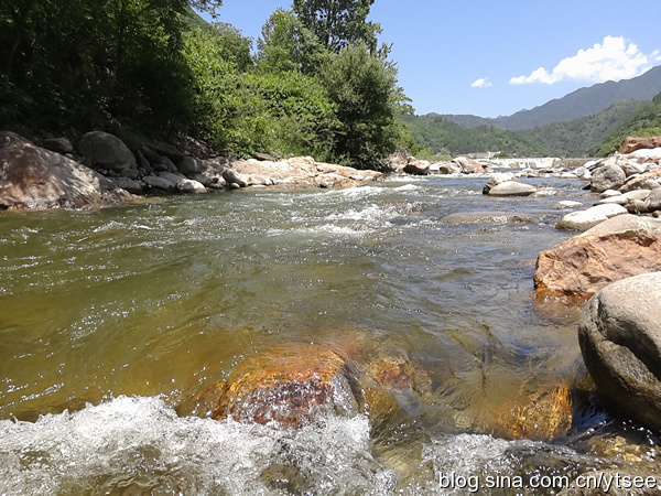 陕南引汉济渭水源地风景