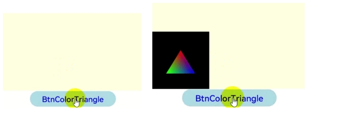 鸿蒙原生应用元服务开发-WebGL网页图形库开发着色器绘制彩色三角形-鸿蒙开发者社区