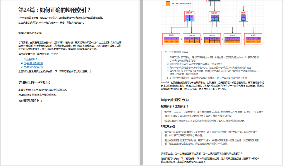 The sincere work of MySQL series documents that took three months to finish reading is not lost