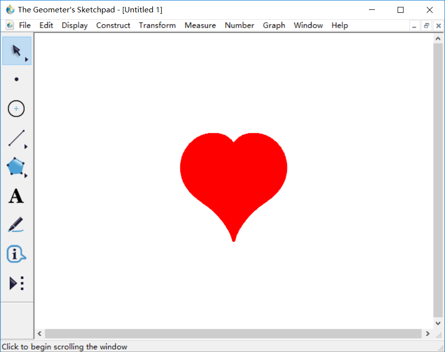 心形函数用计算机怎么画,怎么用几何画板画爱心，真神奇！