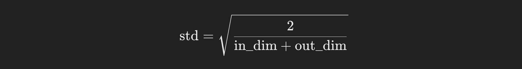 jax.nn.initializers.glorot_normal()