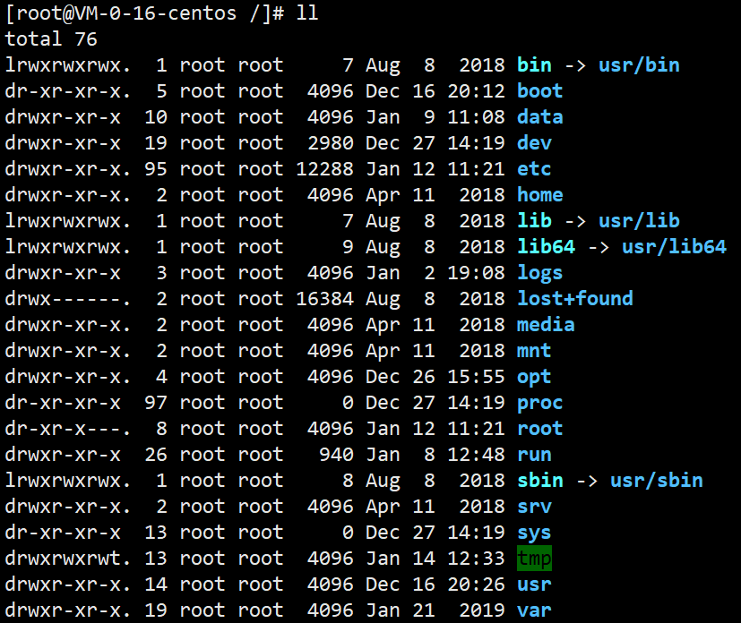 Linux文件目录结构