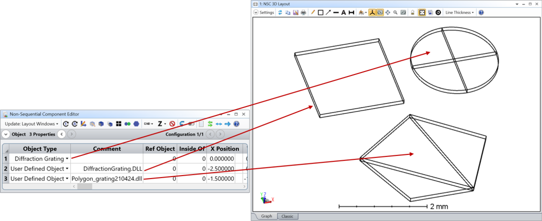 Ansys Lumerical｜带 1D-2D 光栅的出瞳扩展器