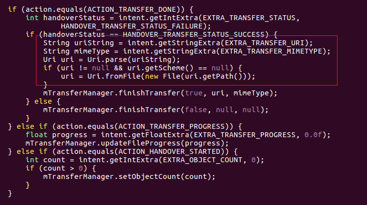 BeamStatusReceiver