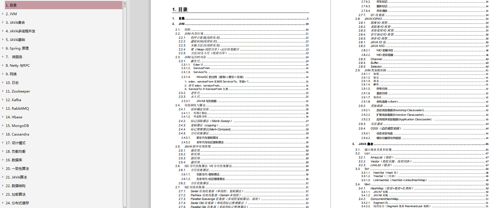 Java面试高频题精选300道，一份通往阿里的必备指南（pdf文档）