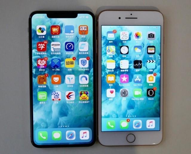 iphone8plus屏幕尺寸56英寸你以为手机屏幕变大很多其实比例变了