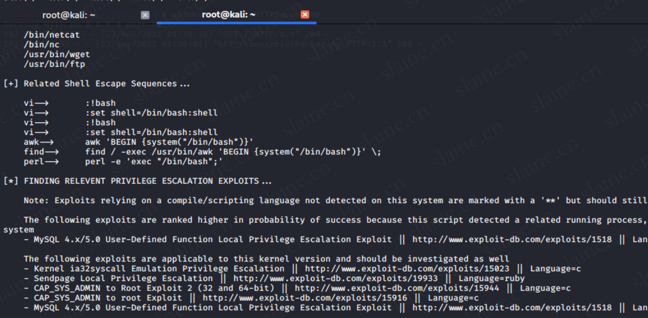 记录一次linux内网完整渗透测试 S1aine的博客 Csdn博客 渗透测试linux