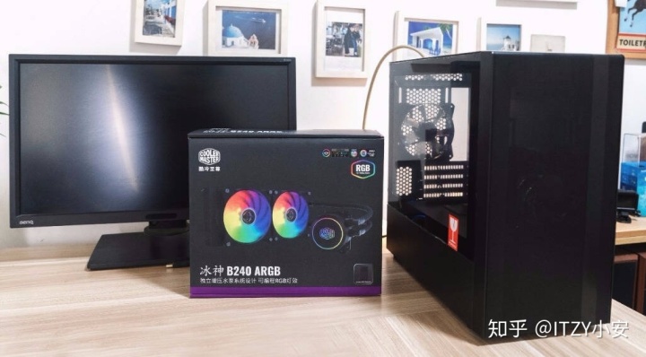 argb转rgb真香警告酷冷至尊nr400机箱冰神argb水冷装机评测