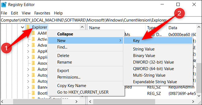 Create new Key "Serialize"