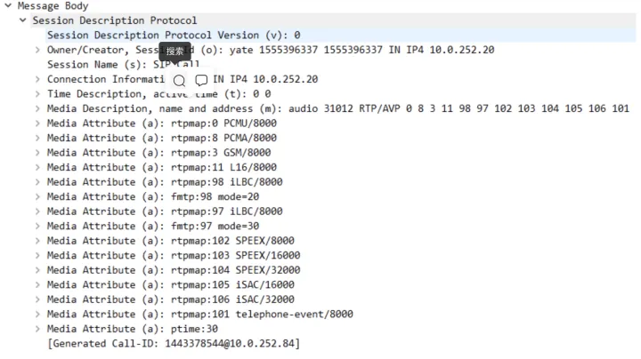 GB28181协议-SDP详解