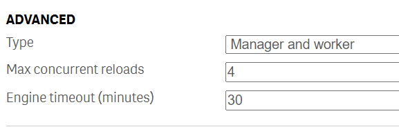 Concurrent Reload Settings in Qlik Sense Enterprise