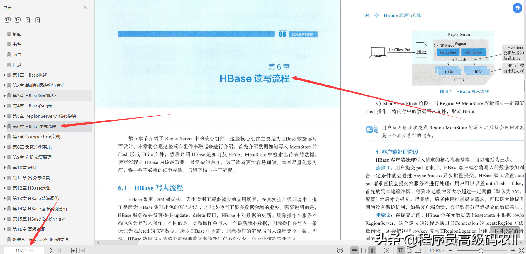 HBASE principle and practice PDF jointly compiled by two senior engineers of Xiaomi and Netease