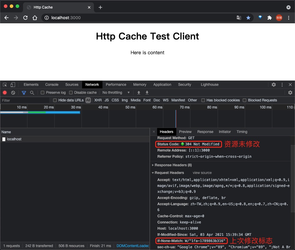 HTTP Cache: Strong Cash and Negotiation Cache - Programmer Sought