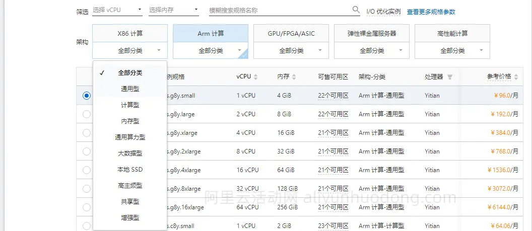 云服务器实例规格选择图.png