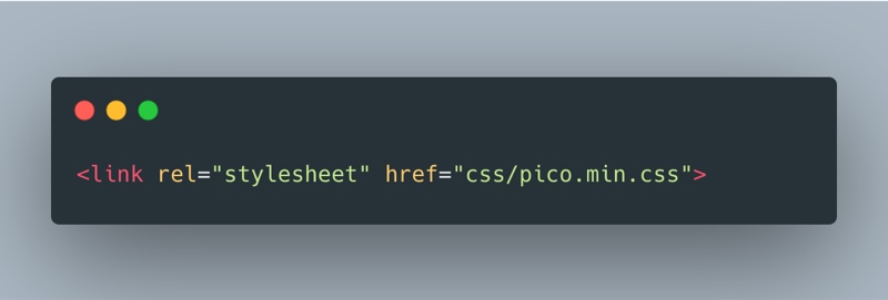 Pico-css cdn 引入