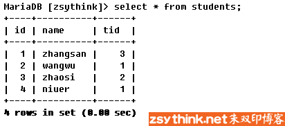 mysql/mariadb知识点总结（16）：select语句总结之三：多表查询