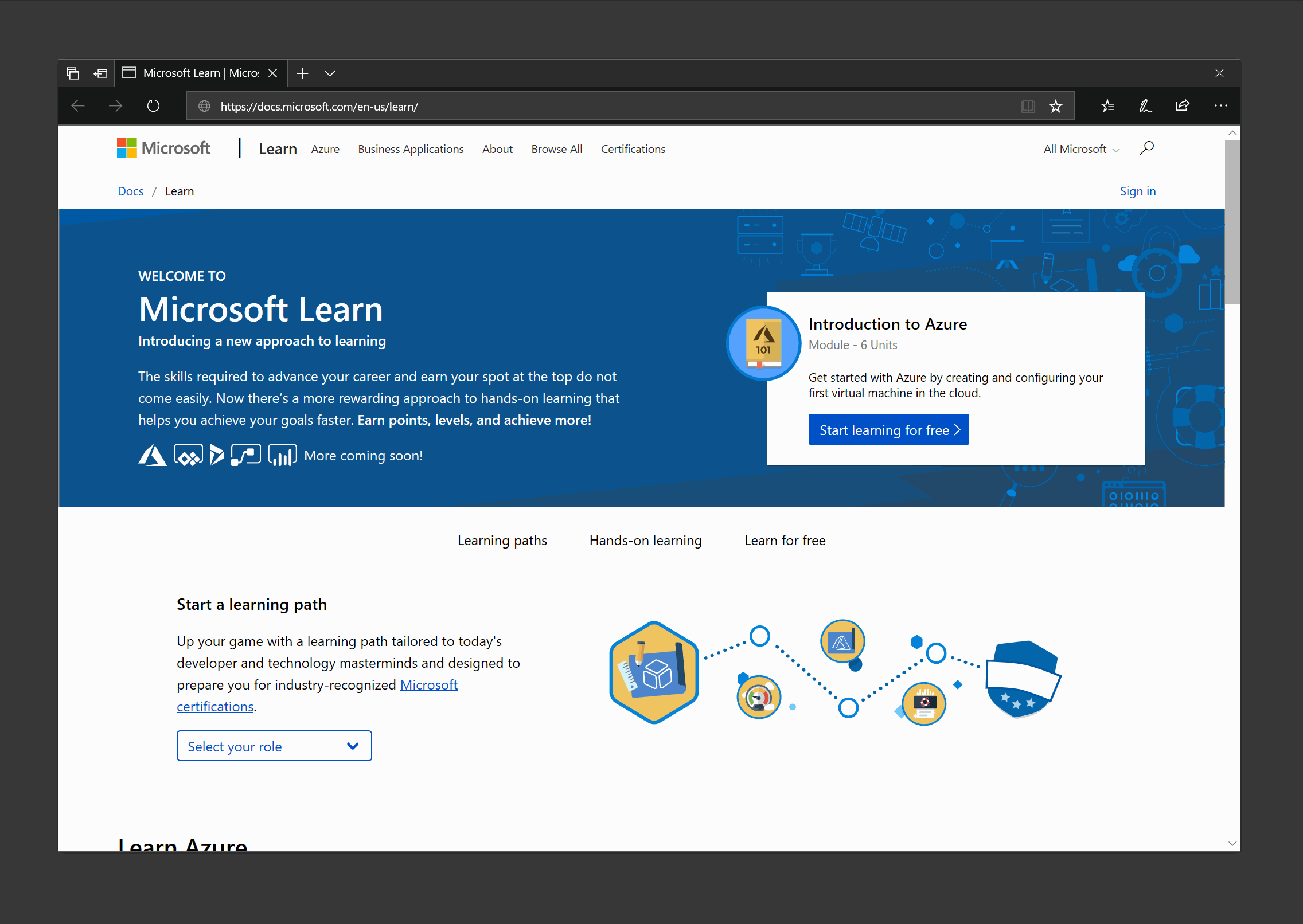 微软推出全新的学习网站 Microsoft Learn