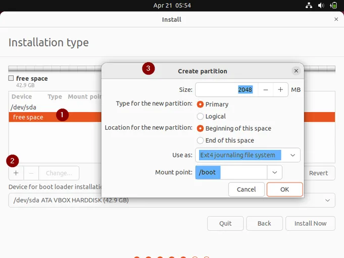 Boot-Partition-Creation-During-Ubuntu-22-04-Installation