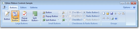 QtitanRibbon QT Ribbon