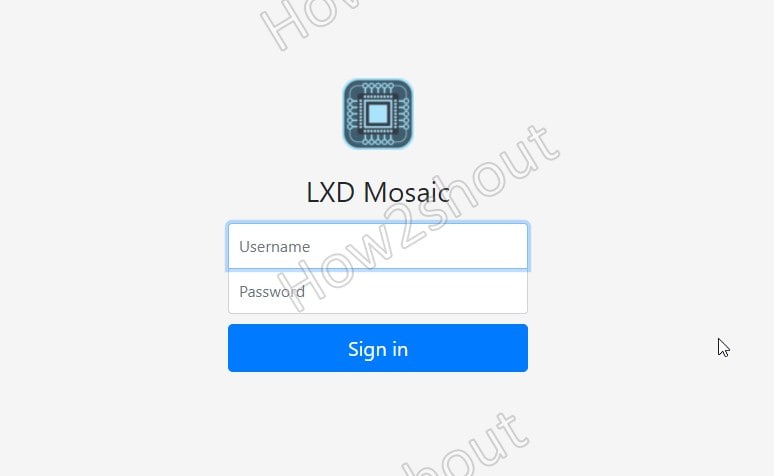 ¼ LXD Mosiac