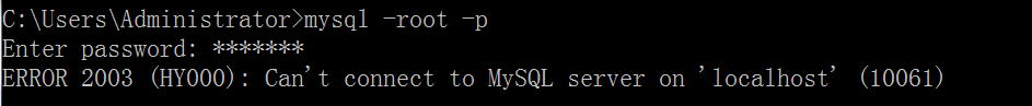 MySQL安装问题--Can‘t connect to MySQL server on localhost (10061)解决方法[通俗易懂]