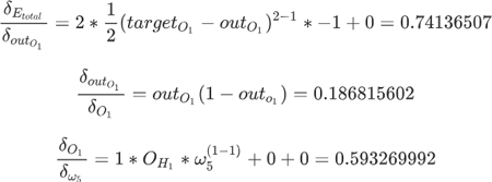 find partial derivatives