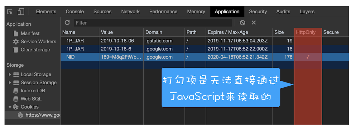 33 _ 跨站脚本攻击（XSS）：为什么Cookie中有HttpOnly属性？插图(7)