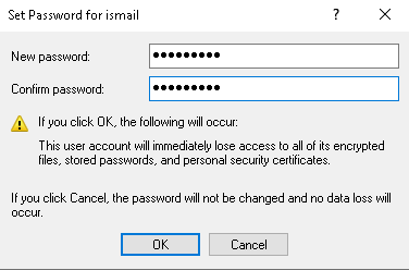 Type New Password