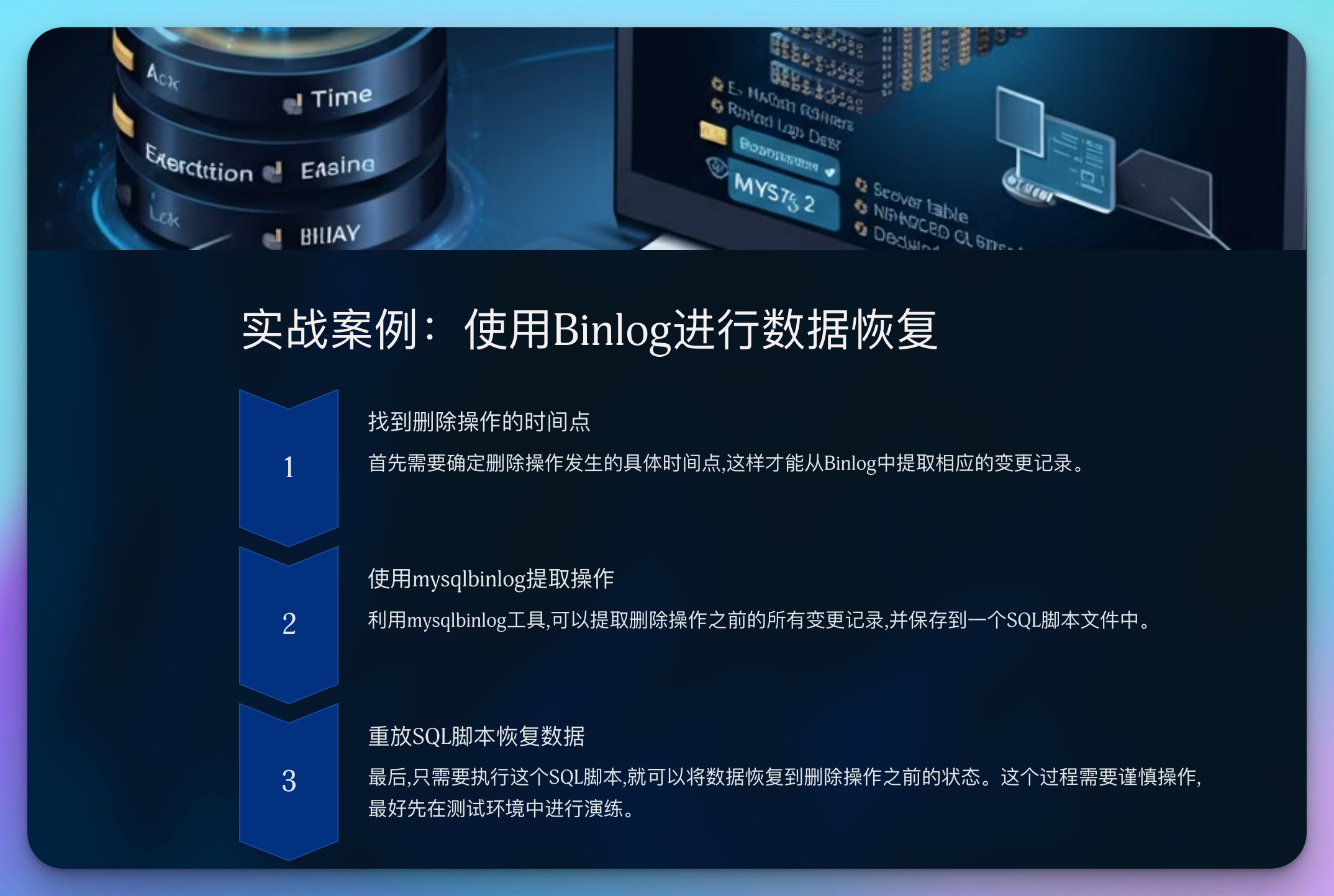 万字长文MySQL Binlog 详细指南