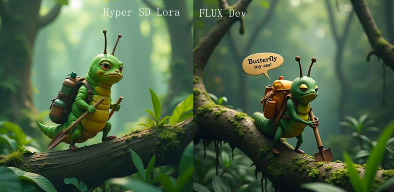 字节开源 FLUX Dev 的 Haper SD Lora,只需要 8 步或者 16 步就可以用 FLUX 生成图片! 文章附模型下载链接_AIGC