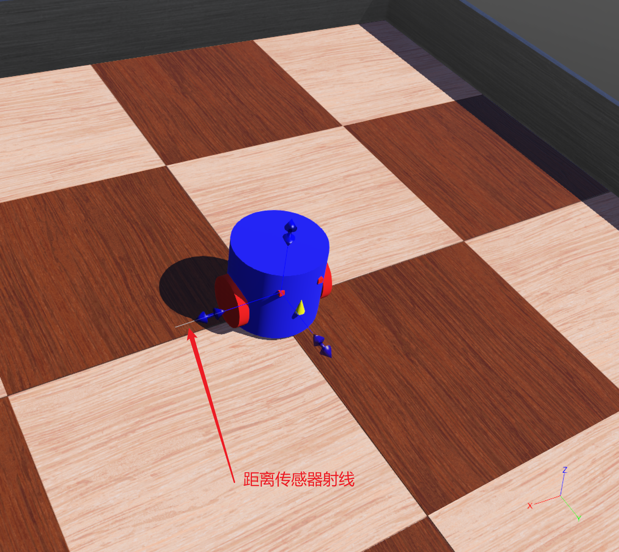 [Webots仿真入门]在机器人中添加传感器并控制它_webots传感器头文件-CSDN博客