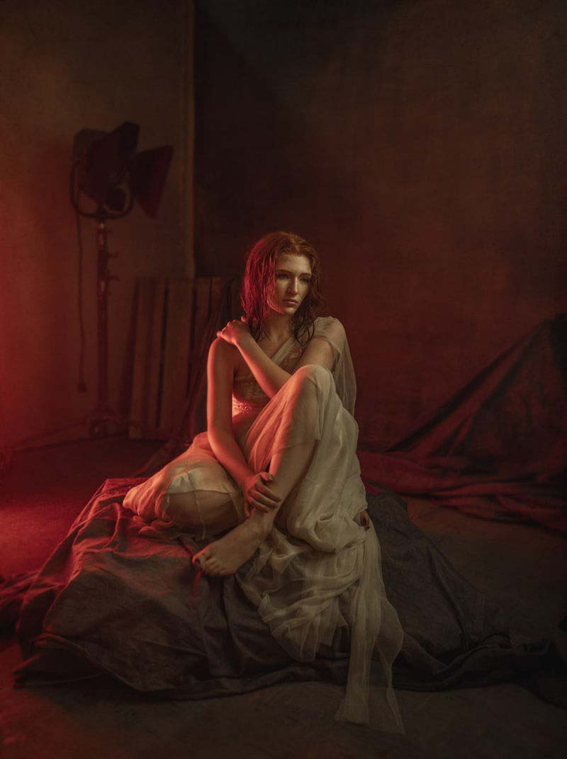 jasonbuff塑造连续光的艺术人像布光方法艺术摄影