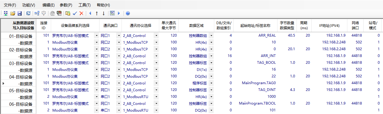 ModbusTCP/RTU转Ethernet/IP(CIP)-Modbus设备与罗克韦尔AB的PLC之间通讯