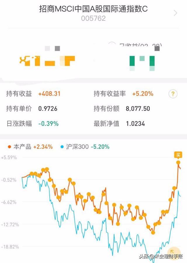 从去年高点止盈后,重新定投的人,账户里有12个基金,绿帽子带了半年